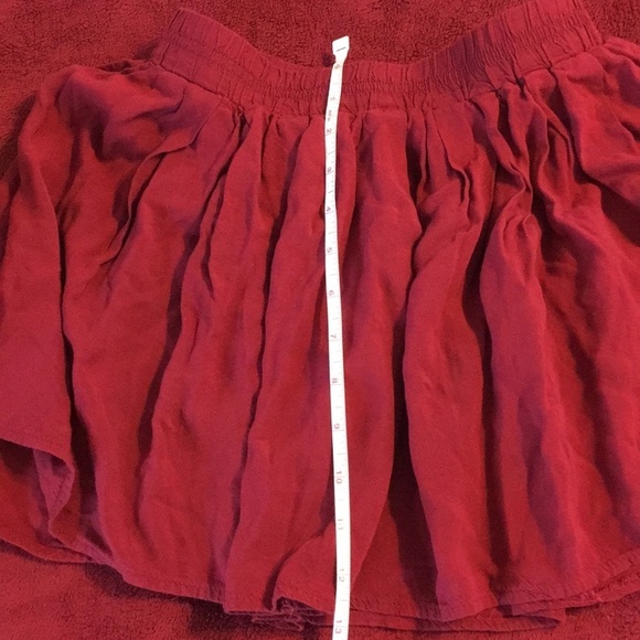 🛍 LA Hearts Red Casual Skater Skirt from PacSun - Picture 2 of 2